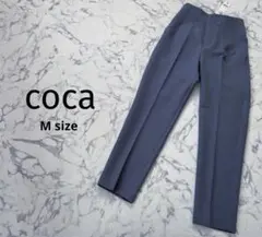✨新品未使用タグ付き ✨　coca ストレッチハイウエストパンツ Mサイズのサムネイル