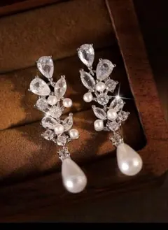 【セット売り】ブライダルアクセサリー　ピアス