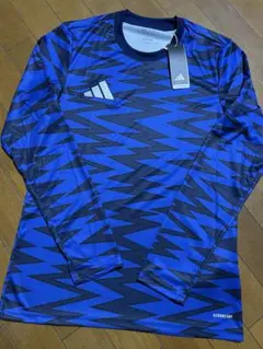 M adidas アディダス 長袖シャツ サッカー フットサル ドライ 速乾