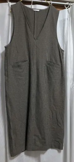 両面起毛Vネックボックスジャンスカ レディス ESSEME(エシーム)