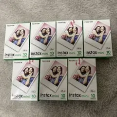 FUJIFILM instax mini フィルム 10枚×7パック