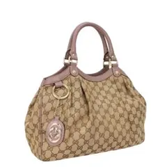 本物 ■グッチ■スーキー トート GG キャンバス トートバッグ ハンドバッグ