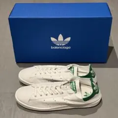 新品未使用　balenciaga adidas スタンスミス　37 BALENCIAGA × adidas】使い古しのStan Smith【スニーカー・スタンス