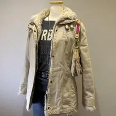 00s archive far coat Y2K平成ギャルグランジ