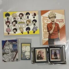 僕のヒーローアカデミア 爆豪勝己　切島鋭児郎 カード　マグネット　ステッカー