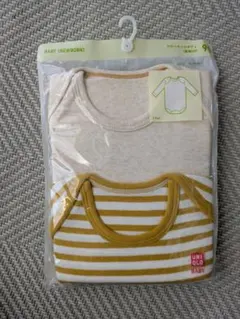UNIQLO ベビー肌着 2枚組 クルーネックボディ