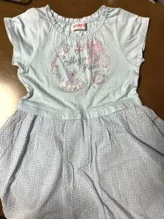 メゾピアノ　ワンピース　120 ギンガムチェック