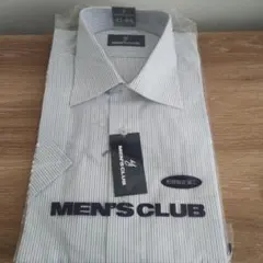 MEN'S CLUB メンズ半袖ワイシャツ ストライプ 形態安定LL42　　90