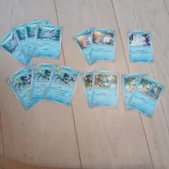 ポケモンカード マンタイン ユキハミ モスノウ メッソン系統 計14枚