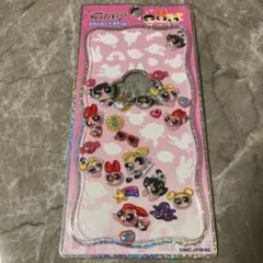 パワパフ　パワーパフガールズ　プチドロップ　ステッカー　シール　ボンボン