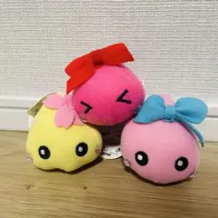 ほっぺちゃん マスコット ぬいぐるみ 3個セット