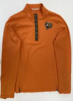 CASTELBAJAC レディースハーフジップシャツ オレンジ