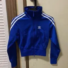adidas ジャージ ジャケット 青