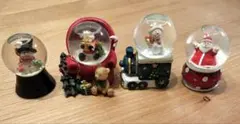 スノードーム（クリスマスデザイン）