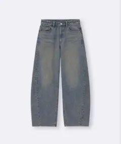 GU バレルレッグジーンズ XL