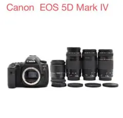 Canon EOS 5D Mark IVトリプルレンズセット キヤノン（Canon） Canon EOS 5D Mark IV トリプルレンズセット 美品