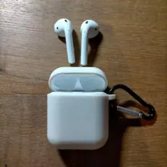 AirPods本体 ホワイト ケース付き