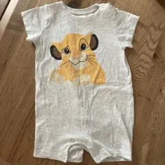 値下げ　H&M ライオンキング　ロンパース　4〜6month