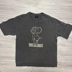 トムとジェリー Tシャツ ダークグレー