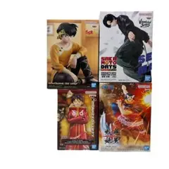 新品未開封 フィギュア 4点セット / ワンピース らんま1/2 サカモトデイズ