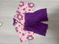 ひな祭り　袴ロンパース80サイズ