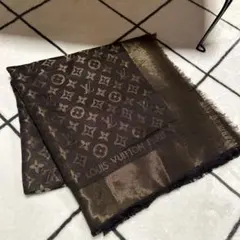 LOUIS VUITTON ブラウン ストール 大判