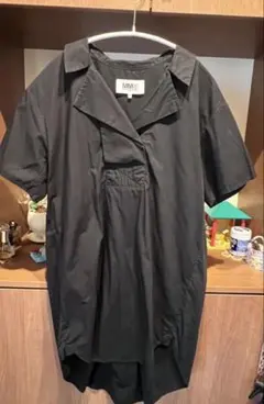 MM6 Maison Margiela シャツワンピース 38 ブラックのサムネイル