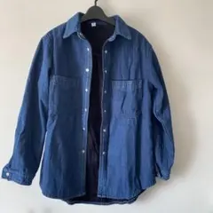 裏起毛デニムシャツ M ユニセックス