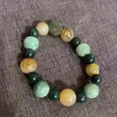 ⭐️最終セール中！インド製★新品☆ハンドメイド☆メノウ★ブレスレットA