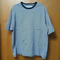 美品□EEL「イールプロダクツ」□ユルリTボーダー□Sのサムネイル