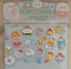 おすそ分け　アザラシ　ボンボンドロップシール