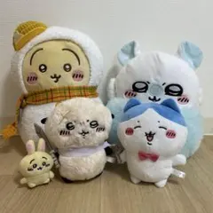 ちいかわ ハチワレ モモンガ うさぎ ラッコ ぬいぐるみ 5体セット