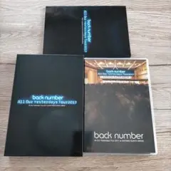2枚組　初回限定盤　ライブBlu-ray　back number　All Our