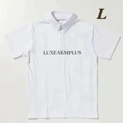 新品【LUXEAKMPLUS】リュクスエイケイエムプラスゴルフ　半袖ポロシャツのサムネイル