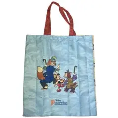 Disney NOSTALGICA ピノキオ エコバッグ フェロー＆ギデオン