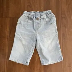 子供用ハーフパンツ130サイズ　ジーンズ