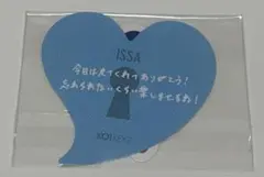 KO1KEYZ カプセルトイ　ステッカー　柳谷伊冴 ISSA