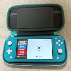 Switch Lite ターコイズ 本体 ケース付き★最終値下中