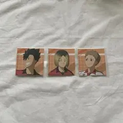 ハイキュー　アニメイト　特典　ステッカー　黒尾　孤爪　夜久
