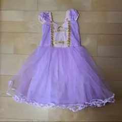 ディズニー　ラプンツェル風ドレス　プリンセス　ハロウィン