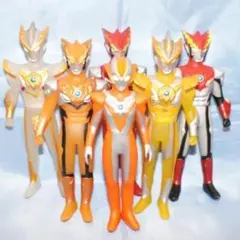 ウルトラマン ソフビ　ウルトラマンルーブ　6体セット