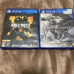 PS4 ゲームセット Call of Duty & Monster Hunter