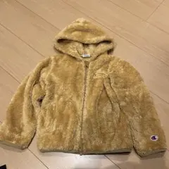 Champion フリースジャケット 110 ベージュ