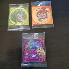 プリキュアオールスターズ　ウエハースシール3枚セット