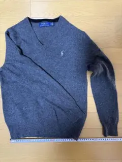 ポロ　ラルフローレン　ニット　セーター　古着