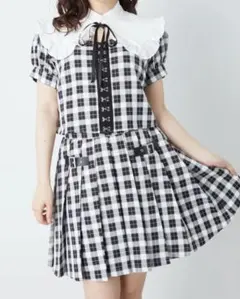 ♡Ank Rouge ベルトプリーツSK A グレー♡