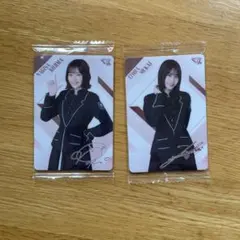 ローソン限定　櫻坂46 チョコクランチ　小島凪紗 向井純葉 カード