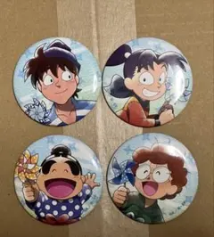 忍たま乱太郎 みんなで下町散策の段 トレ缶バッジ 一年は組 土井半助 まとめ売り