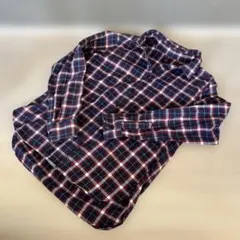 チェックネルシャツ