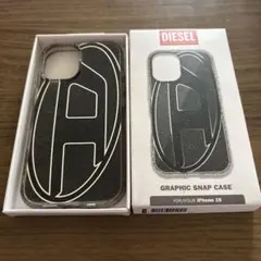 DIESEL iPhone16 GRAPHIC SNAP CASE